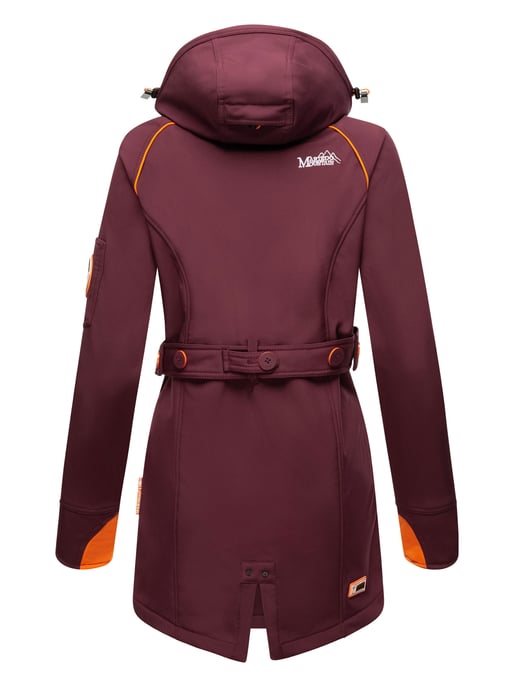Marikoo Damen Softshelljacke – Soulinaa, wasserdicht mit abnehmbarer Kapuze - Image 5