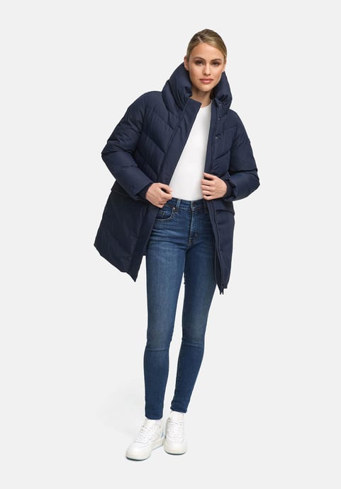 Marikoo Damen Winterjacke Delilah mit Fleecefutter & Taillenregulierung - Image 6
