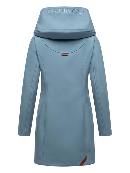 Marikoo Damen Softshelljacke – Mayleen, wasserabweisend mit Kapuze - Image 4