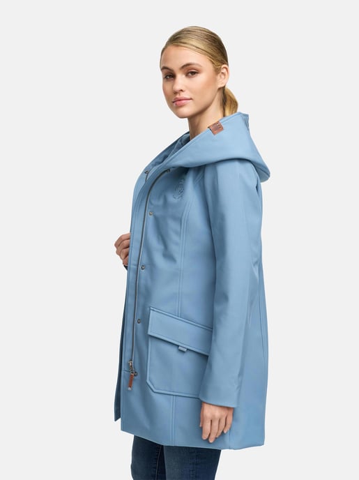 Marikoo Damen Softshelljacke – Mayleen, wasserabweisend mit Kapuze - Image 6