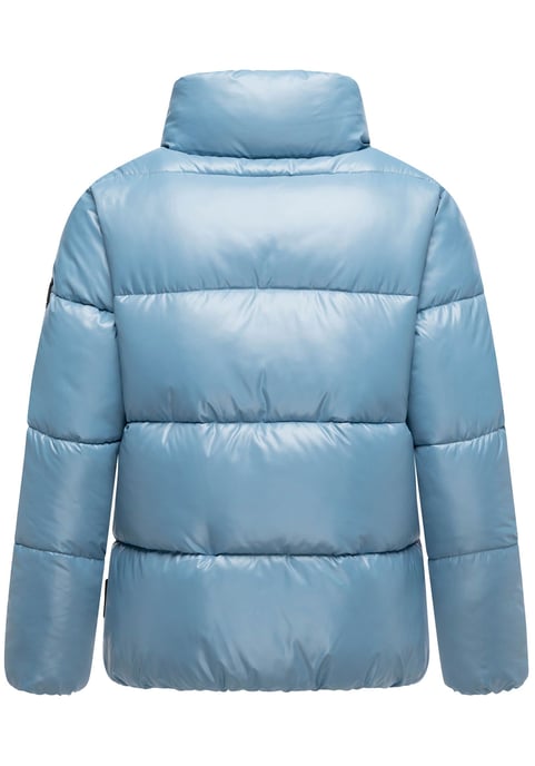 Marikoo Damen Winterjacke Hazalee im Puffer-Stil mit glänzender Optik - Image 3