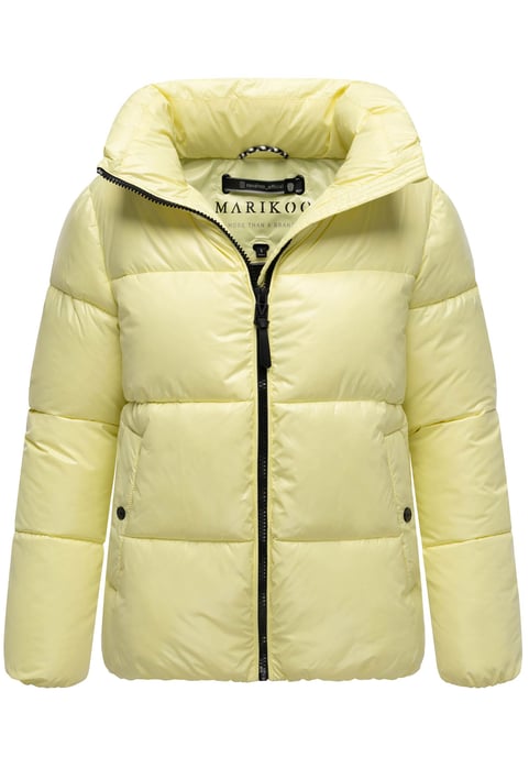 Marikoo Damen Winterjacke Hazalee im Puffer-Stil mit glänzender Optik - Image 1