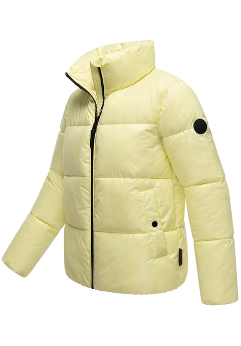 Marikoo Damen Winterjacke Hazalee im Puffer-Stil mit glänzender Optik - Image 2