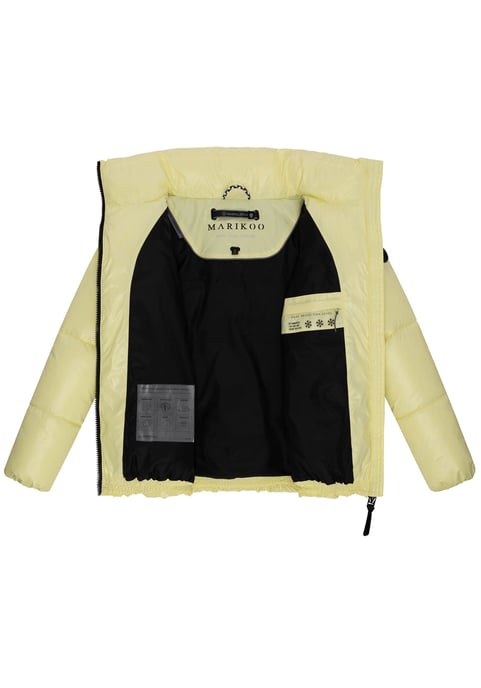 Marikoo Damen Winterjacke Hazalee im Puffer-Stil mit glänzender Optik - Image 4