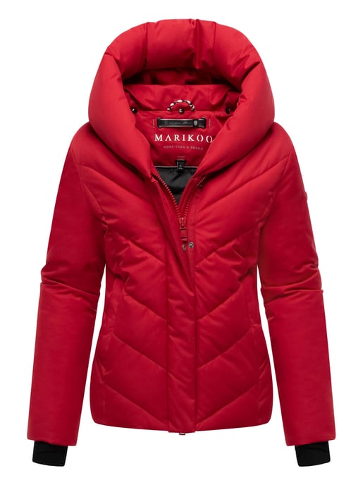 Marikoo Damen Wintersteppjacke Nadiraa mit 2-in-1-Design & Kapuze - Image 2