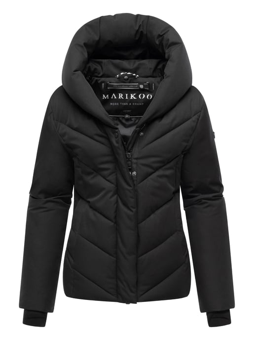 Marikoo Damen Wintersteppjacke Nadiraa mit 2-in-1-Design & Kapuze - Image 2