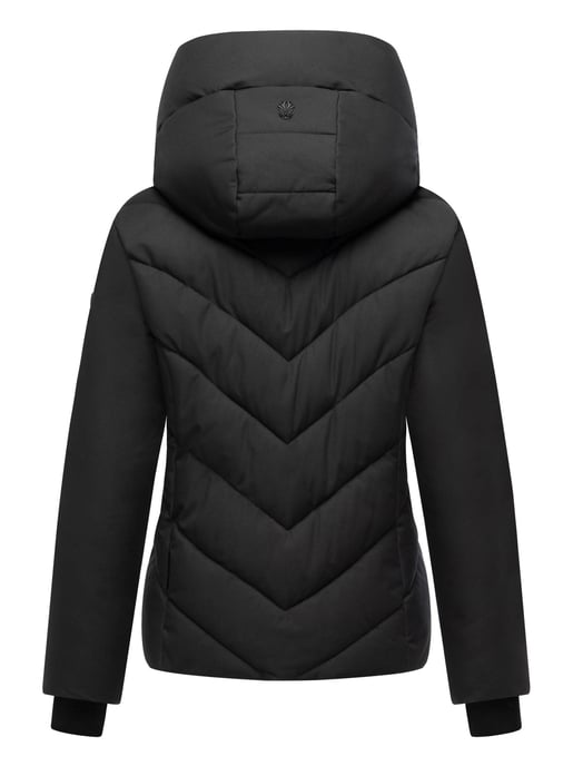 Marikoo Damen Wintersteppjacke Nadiraa mit 2-in-1-Design & Kapuze - Image 4