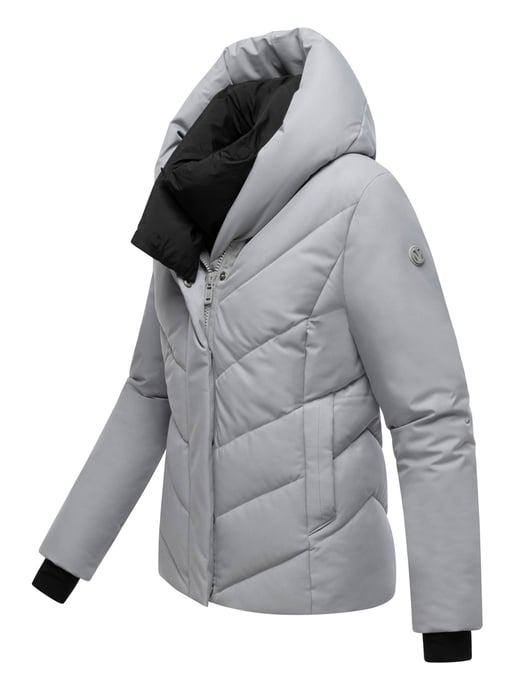 Marikoo Damen Wintersteppjacke Nadiraa mit 2-in-1-Design & Kapuze - Image 2