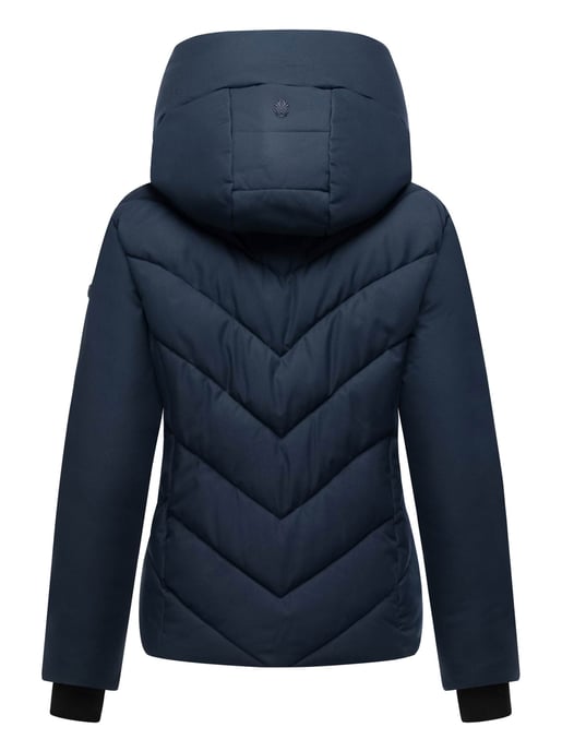 Marikoo Damen Wintersteppjacke Nadiraa mit 2-in-1-Design & Kapuze - Image 4