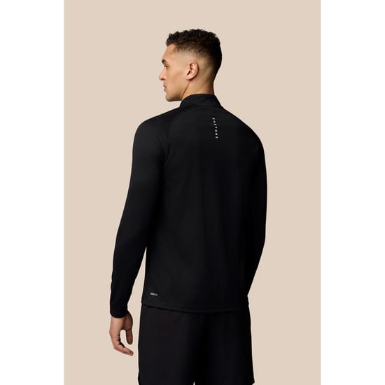 Castore Adapt Training 1/4-Zip-Top aus Polyester, Herren - Schwarz - Image 2