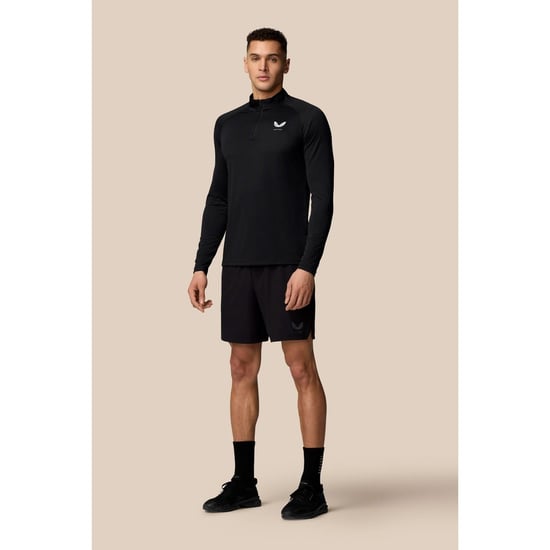 Castore Adapt Training 1/4-Zip-Top aus Polyester, Herren - Schwarz - Image 3
