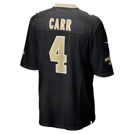 Nike NFL New Orleans Saints 4 Derek Carr Heimspiel-Trikot - Image 3