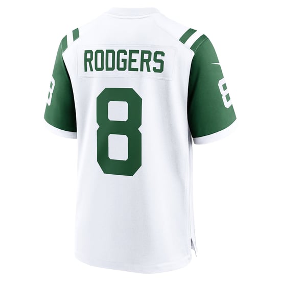 Nike NFL New York Jets 8 Rodgers Heimspieltrikot - Image 3