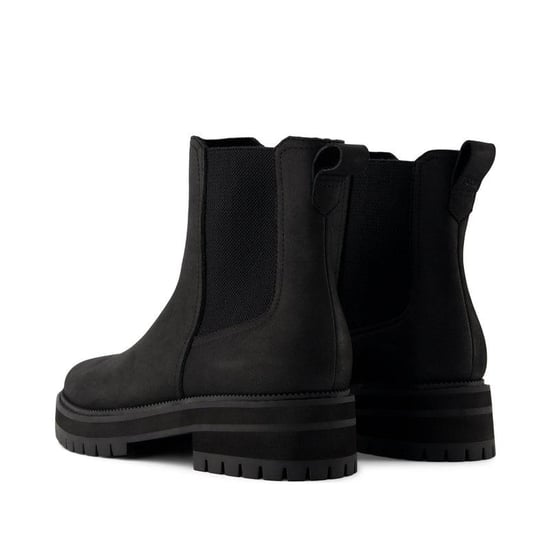 TOMS Bennet Leder Damen Schwarze Stiefel - Image 3