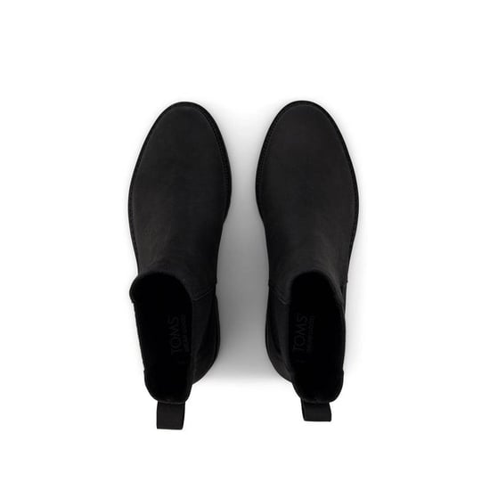 TOMS Bennet Leder Damen Schwarze Stiefel - Image 4
