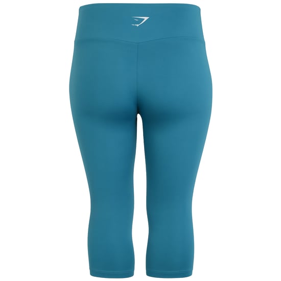 Gymshark Fit Damen Blaue Cropped Leggings - Image 3