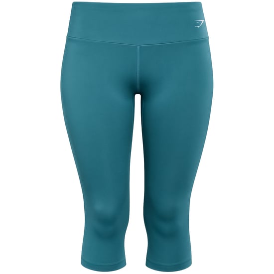 Gymshark Fit Damen Blaue 3/4 Leggings - Image 1