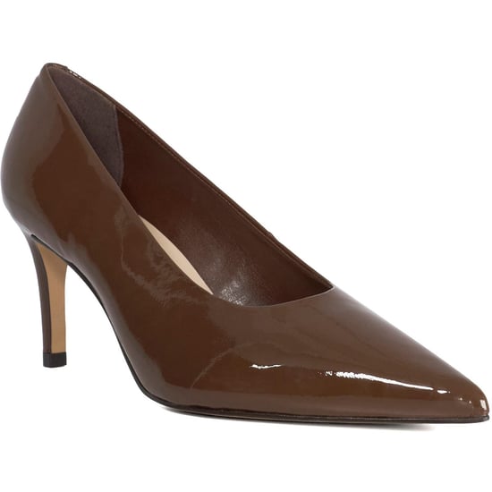 Dune Aspiring Leder Damen Braune Schuhe - Image 1