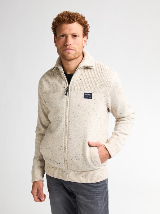 Petrol Industries - Strickjacke Tomahawk Herren - Weiß - Image 3