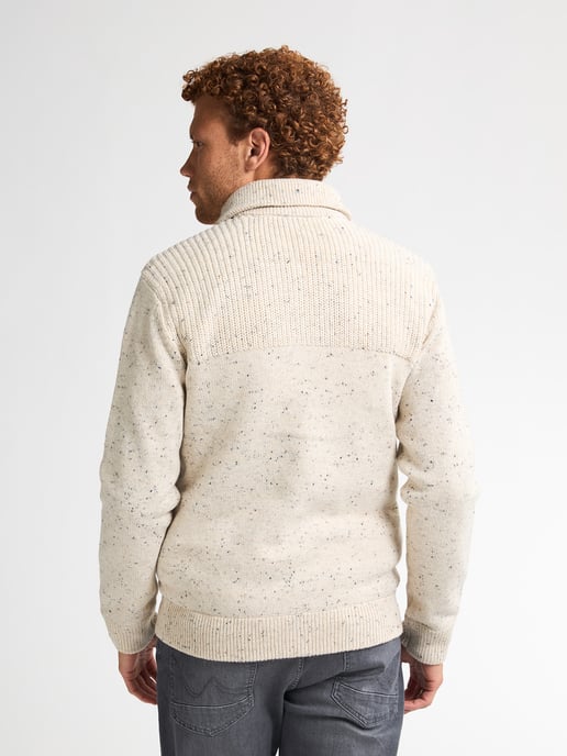 Petrol Industries - Strickjacke Tomahawk Herren - Weiß - Image 4
