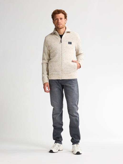 Petrol Industries - Strickjacke Tomahawk Herren - Weiß - Image 5