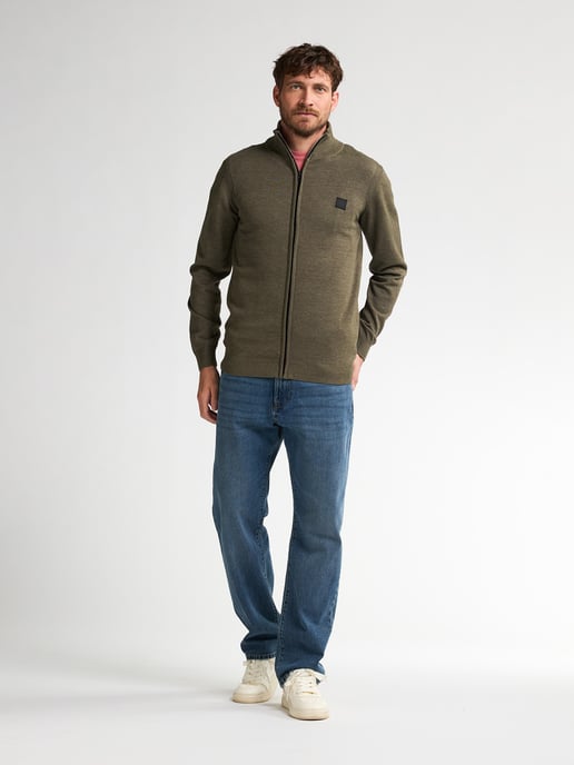 Petrol Industries - FeinstrickStrickjacke Nevada Herren - Grün - Image 5