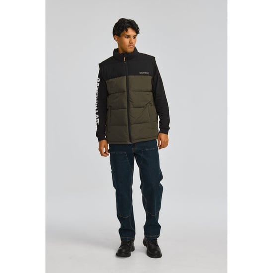 Caterpillar Arctic Zone Herren Grüne Gilets - Image 3