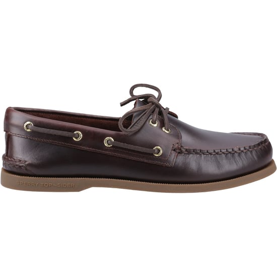 Sperry Authentische 2-Augen-Leder Herren Amaretto Bootsschuhe - Image 5