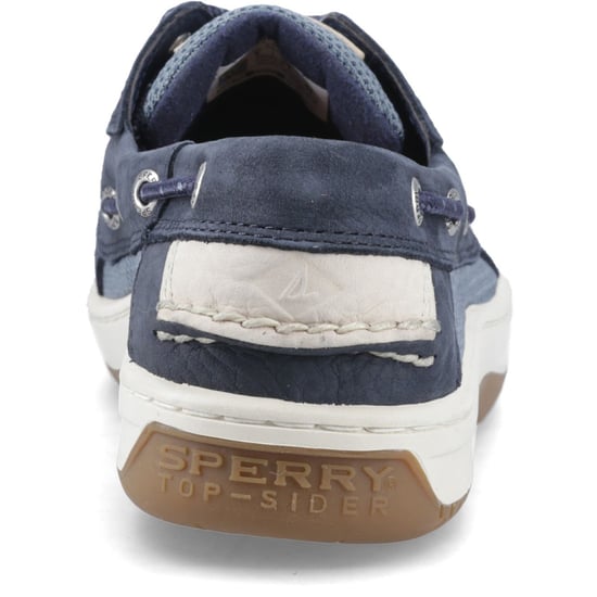 Sperry Billfish 3-Augen-Leder-Herrenbootsschuhe in Marineblau - Image 2