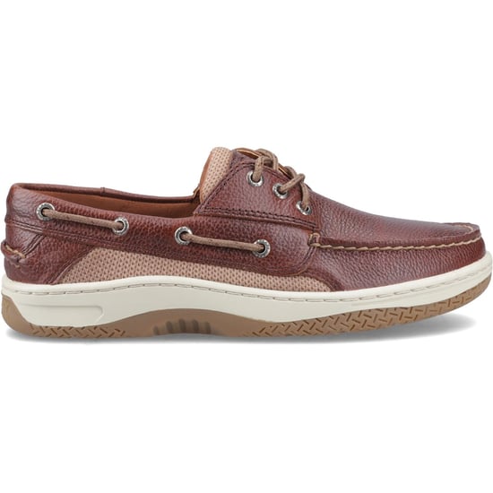 Sperry Billfish 3-Augen Leder Herren Bootsschuhe in Braun - Image 5