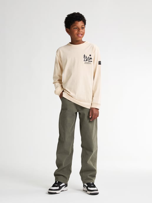 Petrol Industries - Logo T-Shirt Schwarze Hügel  Jungen -  Gelb - Image 5