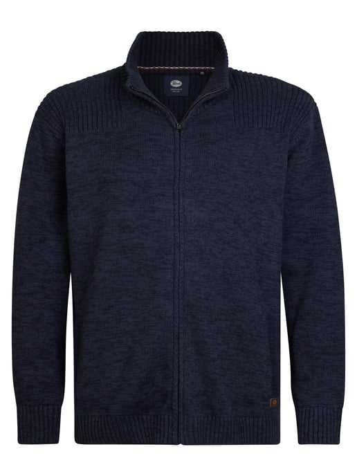 Petrol Industries - Plus Size Strickjacke Hayward Herren - Blau - Image 1