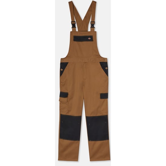 Dickies Everyday Latzhose und Trägerpolyester Herren Brauner Arbeitsoverall - Image 4