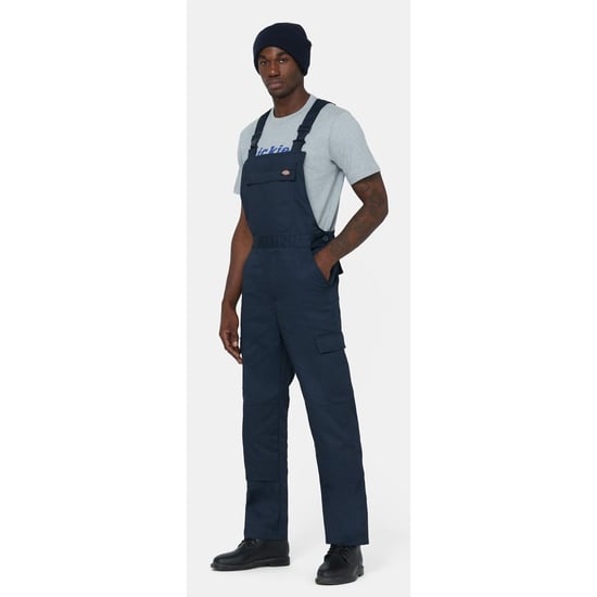 Dickies Everyday Latzhose und Träger Polyester Herren Blaue Arbeitslatzhose - Image 3