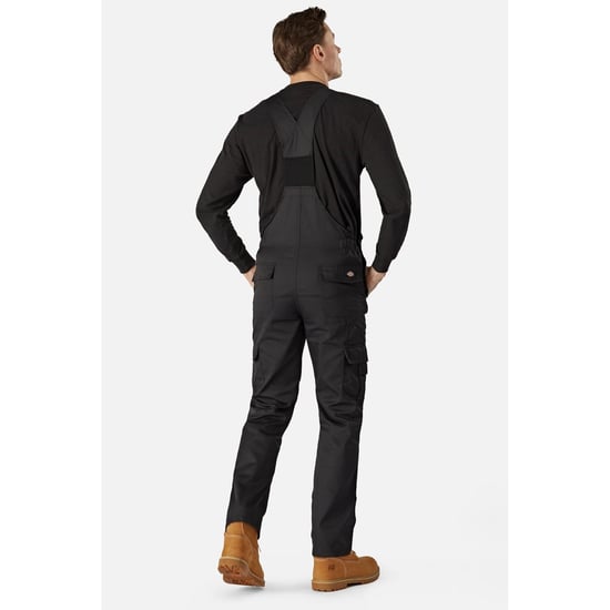 Dickies Everyday Latzhose und Träger Polyester Männer Schwarz Arbeitsoverall - Image 2