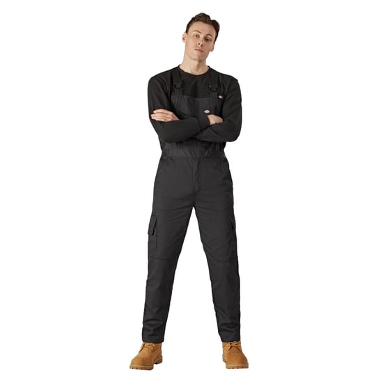 Dickies Everyday Latzhose und Träger Polyester Männer Schwarz Arbeitsoverall - Image 6