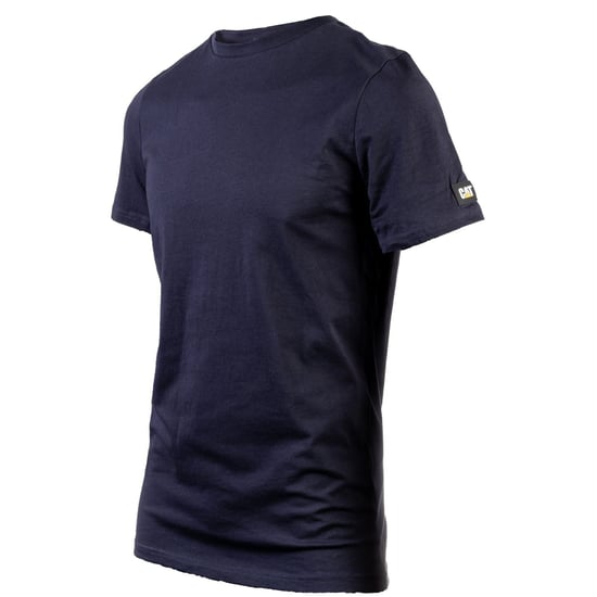 Caterpillar Essentials Kurzarm Baumwollhemd für Herren Blau - Image 6