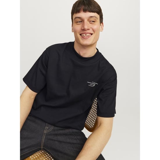 Jack & Jones Chad Branding Baumwolle Herren Schwarz - Image 3