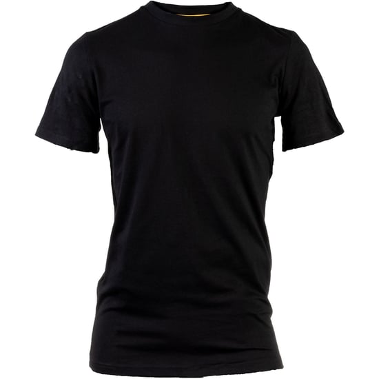 Caterpillar Essentials Kurzarm Baumwollshirt Herren Schwarz - Image 4