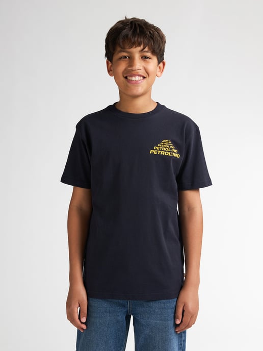 Petrol Industries - Rückenprint T-Shirt Große Teilung Jungen - Blau - Image 3