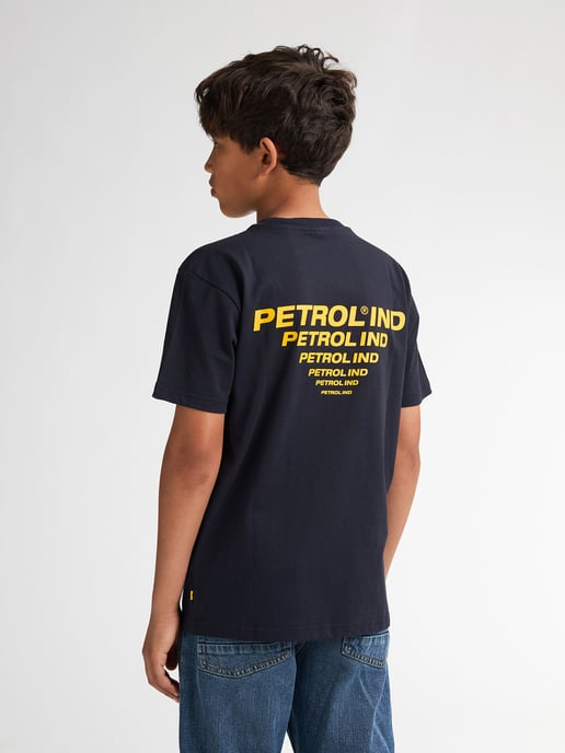 Petrol Industries - Rückenprint T-Shirt Große Teilung Jungen - Blau - Image 4