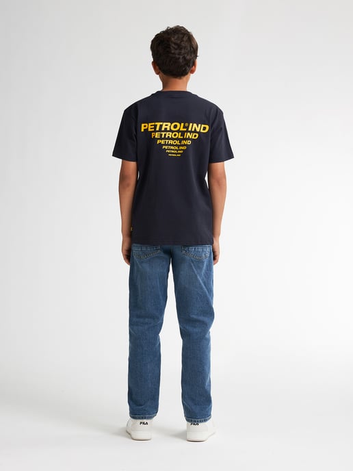 Petrol Industries - Rückenprint T-Shirt Große Teilung Jungen - Blau - Image 6