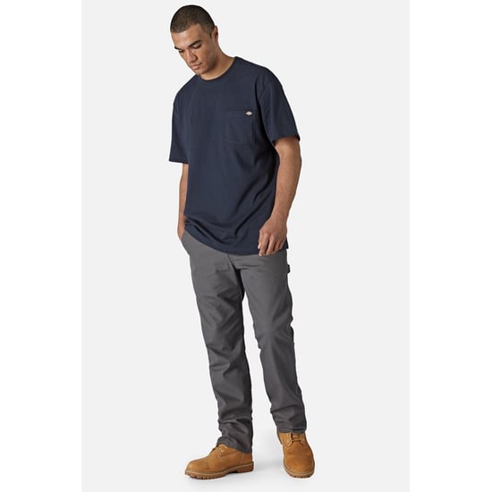 Dickies Kurzarm Baumwoll Herren Blau - Image 3