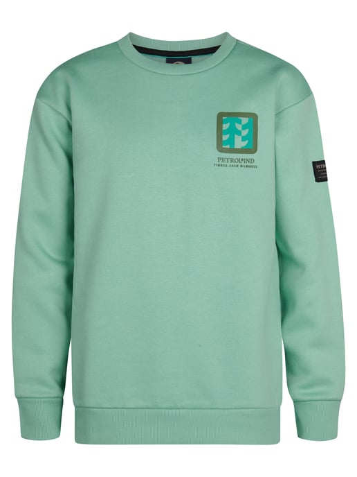 Petrol Industries - Rückenprint Sweatshirt Pocono Jungen - Blau - Image 1