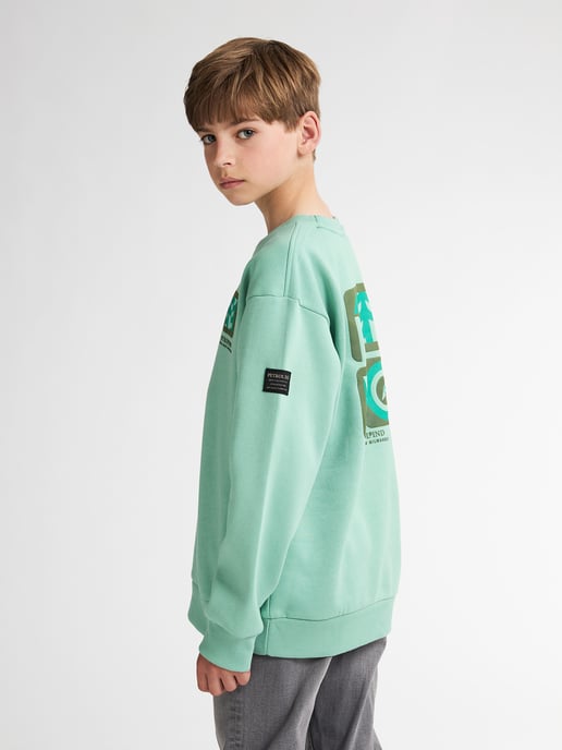 Petrol Industries - Rückenprint Sweatshirt Pocono Jungen - Blau - Image 4