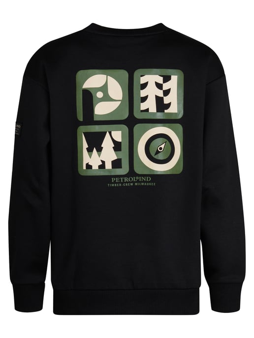 Petrol Industries - Rückenprint Sweatshirt Pocono Jungen - Schwarz - Image 2