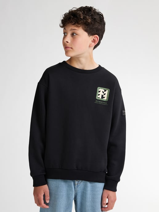 Petrol Industries - Rückenprint Sweatshirt Pocono Jungen - Schwarz - Image 3
