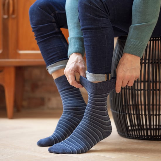 12 Paare Herren-Baumwollsocken | Gemusterte weiche nicht bindende Alltagssocken - Image 5