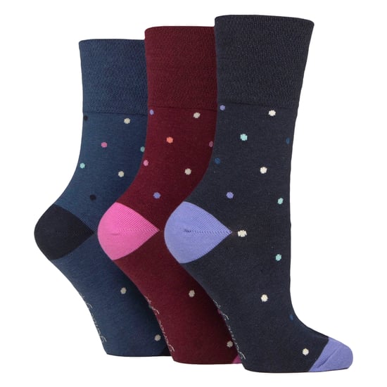 6 Paar Damen Baumwollsocken | Gemusterte weiche nicht einengende Alltagssocken - Image 3