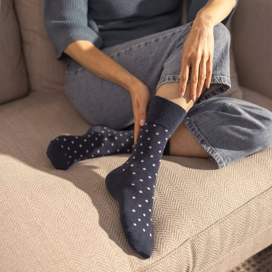 6 Paar Damen Baumwollsocken | Gemusterte weiche nicht einengende Alltagssocken - Image 4